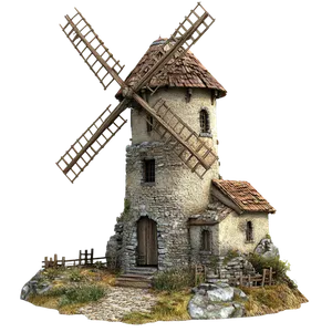 Le moulin du meunier, où le blé devient farine et l'orge devient malt
